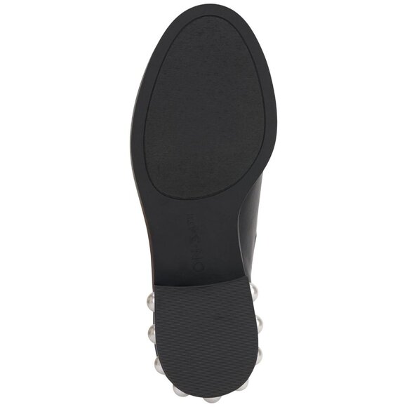 NWT On 34th Womens Jeovana Pearl Chelsea Booties 10019682400 Black Smooth 5.5M - Picture 5 of 12